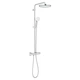 Душевая система с термостатом для настенного монтажа Grohe Tempesta System 250 (26670001) - изображение 3