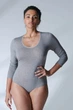 Боди Simone Perele 44(M) Серый (gris chine 838) (118294) - изображение 1