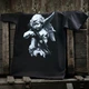 Футболка c рисунком Ангел L Combat Black - изображение 6