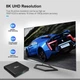 Смарт ТВ-приставка Android Smart TV тюнер для телевізора цифровий медіаплеєр Amlogic X96 Air TV BOX |S905X3, 4GB RAM, 32GB ROM, Android 9.0, пульт ДУ, LED дисплей, Bluetooth, WiFi| Чорний - зображення 3