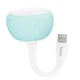 Комп'ютерна акустика колонка для ПК та ноутбука Hoco DS27 Computer USB direct plug-in mini speaker |в USB-порт, 40-мм динамік потужністю 3 Вт, компактна, регулювання кута нахилу| Біло-блакитний - зображення 1