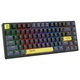 Игровая проводная клавиатура Onikuma G52 USB With RGB Wired Mechanical Keyboard 82 Keys |ENG раскладка, механическая, геймерская, компактная, USB, RGB-подсветка, 82 клавиши, широкая совместимость| Черный - изображение 4