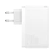 Мережевий зарядний пристрій адаптер Baseus GaN5 Pro Fast Charger |1USB/2Type-C, PD/QC, 140W/5A| + кабель USB Type-C – USB Type-C 1м Білий - зображення 3
