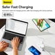 Мережевий зарядний пристрій адаптер Baseus GaN5 Pro Fast Charger |1USB/2Type-C, PD/QC, 140W/5A| + кабель USB Type-C – USB Type-C 1м Білий - зображення 12