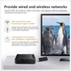 Смарт ТВ-приставка Android Smart TV тюнер для телевизора цифровой медиаплеер Allwinner X96Q TV BOX |H313, 1GB RAM, 8GB ROM, Android 10.0, пульт ДУ| Черный - изображение 8