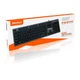 Ігрова ультратонка дротова клавіатура Meetion K841 USB Standard Chocolate Ultrathin Keyboard |UKR/RU/EN розкладка, мембранна, для ПК/ноутбука, кабель USB 1,5 м, 12 функціональних клавіш, сумісність з Windows/MAC OS| Сірий - зображення 2