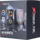 Компьютерная акустическая система XTRIKE ME SK-501 GAMING SREAKERS колонка для пк с RGB подсветкой USB/AUX Черный - изображение 7