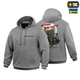 Кофта M-Tac Hoodie My Home is my Castle Light Hard Grey L 20113011-L - зображення 1