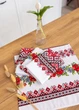 Серветки бавовняні "Буковина" (червона) 35х35 см (комплект 4 шт.) - изображение 4