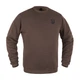 Свитшот зимний Трезубец Logo S Brown - изображение 1