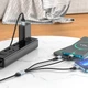 Кабель HOCO X102 Fresh 3-in-1 charging data cable (iP+Micro+Type-C) Black (6942007608794) - изображение 7