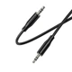Аудіокабель BOROFONE BL26 Standard AUX audio cable 1m Black (6941991122170) - зображення 4