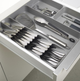 Organizer na sztućce Joseph Joseph Drawerstore plastikowy 40x38.5x5 cm (5028420851274) - obraz 4
