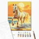 Картина по номерам 40×50 см. Конь. Оседланный закат. Brushme BS54415 - изображение 2