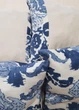 Комплект декоративних подушок Firanka Blue 35х35см 2шт 40х25см 2шт бежевий і синій (п_0403) - зображення 3
