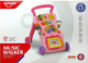 Дитячий штовхач LEAN Toys із зникаючим малюнком Рожевий 5995 (5908275992820) - зображення 1