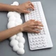 Підставка під запʼястя тканинна Cloud White - зображення 2