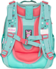 Рюкзак Class SchoolCase Mini Kittens 2 отделения 35х27х16 см Бирюзовый (8591662250404) - изображение 3