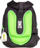 Рюкзак Class SchoolCase Mini Car 2 отделения 35х27х16 см Черный с серым (8591662250701) - изображение 4