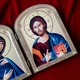 Икона-складень Спаситель и Божья Матерь (на дереве 22×17 см) - изображение 3