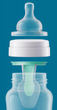 Smoczek do butelki Philips AVENT Anti-colic Flow 2 1m+ 2 szt SCY762/02 (8710103996811) - obraz 7