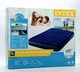Надувной матрас Intex 64759 152×203×25 см — двуспальный с насосом и чехлом, до 272 кг, синий - изображение 3