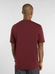 Футболка хлопковая длинная мужская Dickies DK0A4XDBL161 2XL Бордовая (198265427721) - изображение 2