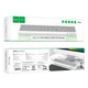 Акустика для ПК HOCO Smooth multimedia computer speaker BS66, BT5.4, USB2.0, 3Wx2, DAC, white - зображення 4