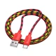 Кабель HOCO Type-C Meridian charging data cable X116 |1m, 3A| - зображення 3
