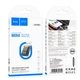Перехідник HOCO USB male to c female USB2. 0 transparent adapter UA36C |480Mbps, 3A| black - зображення 2