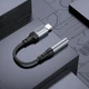 Перехідник HOCO Fresh Digital Type-C to 3.5 audio converter LS36 |0.12m, DAC| black - изображение 3