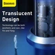 Адаптер автомобільний Baseus Particular Digital Display QC + PPS Dual |1USB/1Type-C, 5A/65W, QC/PD (CCKX-C0A) Колір Transparent-Black - изображение 9