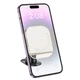Утримувач HOCO Crystal ring magnetic car holder H43 (center console) white - изображение 2