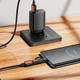 Перехідник HOCO Type-C male to Lightning female display adapter UA32A |60W| black - изображение 2