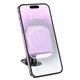 Утримувач HOCO Crystal ring magnetic car holder H43 (center console) white - изображение 5