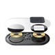 Заряджання Qi BASEUS Simple 2in1 Wireless Charger Pro Edition For Phones+Pod |15W| (WXJK-C02) - зображення 7