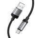 Кабель HOCO Type-C Star charging data cable X117 |1m, 3A| black - зображення 4