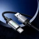 Кабель HOCO Type-C Star charging data cable X117 |1m, 3A| Black - зображення 4