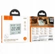 Електронний термометр гігрометр і годинник Hoco HX41 3-in-1 Indoor electronic clock - изображение 4