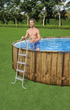Basen Bestway Power Steel Swim Vista Series Pool Set 56977 5.49  × 1.22 m (6941607311530) - obraz 5