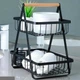 Корзина для фруктов 2 яруса, 32х30х18смКоVegetableКорзина д and fruit storage rack / Фруктовница металлическая - изображение 9