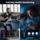 Смарт-часы мужские Motsfit Smartwatch88 IP67 для Android iPhone шагомер / монитор сердечного ритма / измерение давления - изображение 7