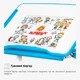 Комплект Evo-kids Evo-06 Ergo Blue (парта + стул) Голубой (Evo-06 Ergo BL) - изображение 8