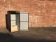Туалет дачный разборный 97×97×209 см металлический с профнастилом каркас тумба фурнитура - изображение 5
