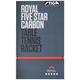 Ракетка для настільного тенісу Stiga Royal Carbon 5 Star FL, чорно-червона - изображение 4