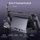 Док-станція 9 in 1 UGREEN CM800 зі складною підставкою, 4K при 120 Гц DP, Gigabit Ethernet PD 100 Вт, 10 Гбіт/с USB A+C 3.2, TF/SD Grey (55733) - зображення 2