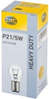 Набір автомобільних лампочок Hella Heavy Duty P21/5W 24 В 10 шт (8GD002078241) - зображення 1