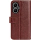 Классический чехол-книжка Deexe Wallet Style для Xiaomi Poco F7 - Brown - изображение 3