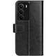 Класичний чохол-книжка Deexe Wallet Style для Realme C71 - Black - зображення 3