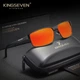 Мужские поляризационные солнцезащитные очки KINGSEVEN N7756 Black Red - изображение 2